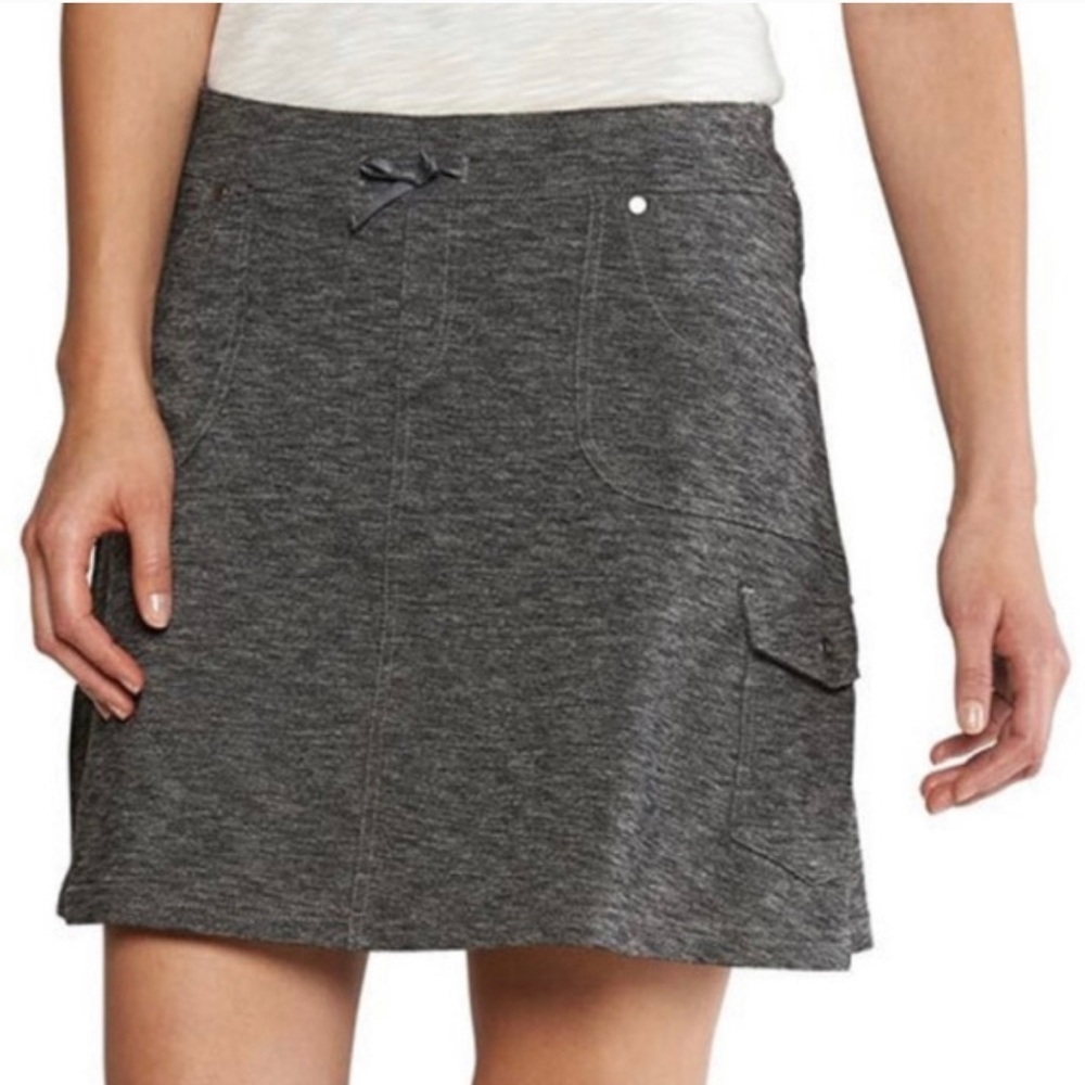 Kuhl Mova Cargo Skort Large Pickleball Tennis Skirt Athletic‎ Athleisure Grey